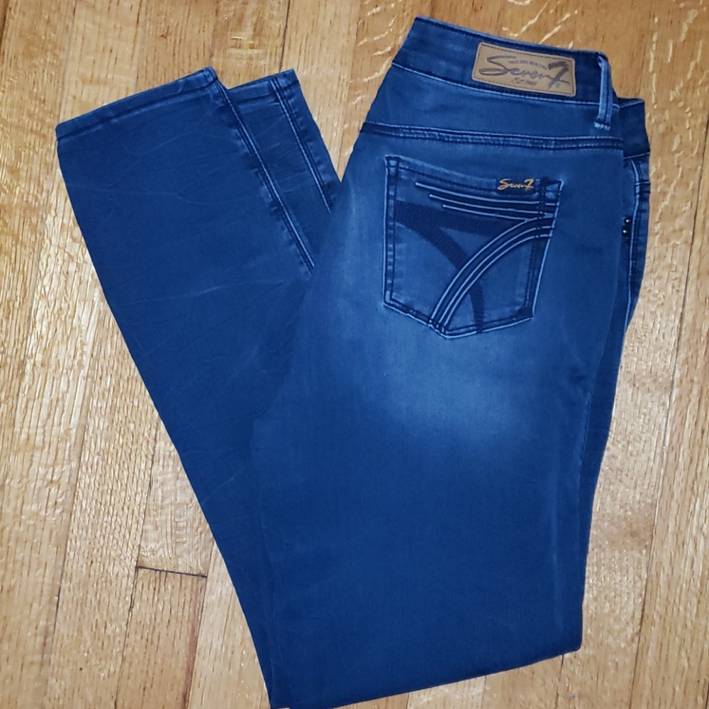 Seven7 High Rise Skinny Jean's Size 10